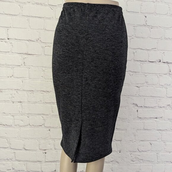 Roots Stretch Pencil Skirt Charcoal Gray Black Women's sz XS - Picture 6 of 7